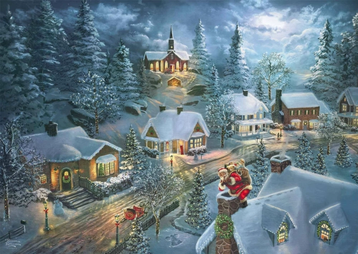 Puzzle SANTOVA Stille Nacht 1000 Teile