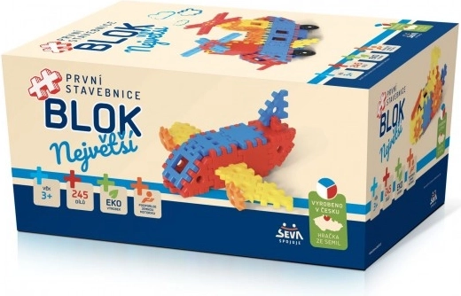 Baustein BLOK Größtes Plastikset