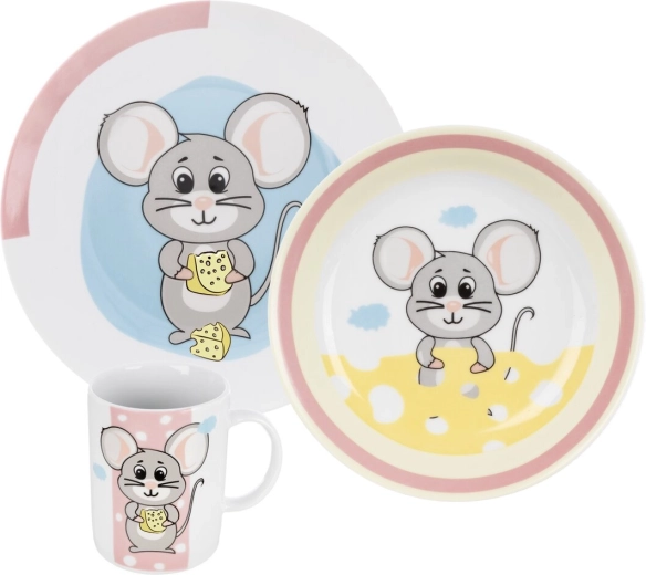Kinder-Esset-Set „Mäuschen“ 3 Stk.