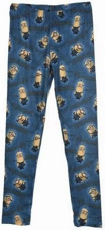 Blaue Minions-Leggings
