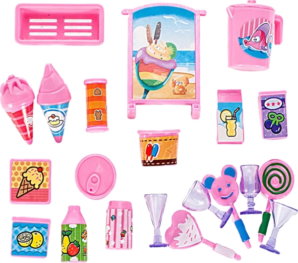 Umfangreiches Zubehör zum Servieren