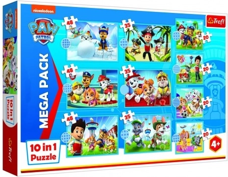 Puzzle Paw Patrol Trefl 10v1