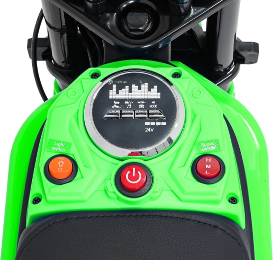 Cleveres Handling: 3 Geschwindigkeiten, LED-Lichter und Bluetooth