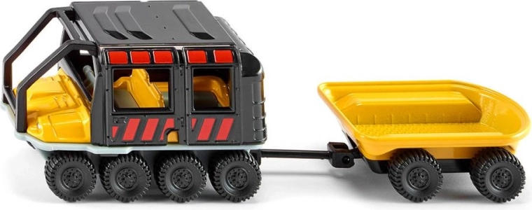 Siku Serie 16 Argo Avenger mit Anhänger