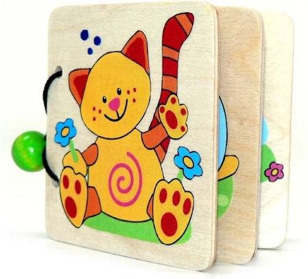 Holzbuch Tiere von Hess
