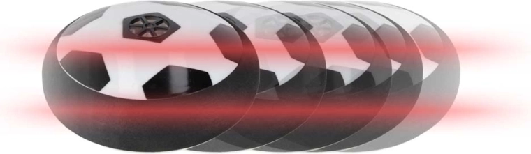 Schwebender Ball mit LED-Lichtern