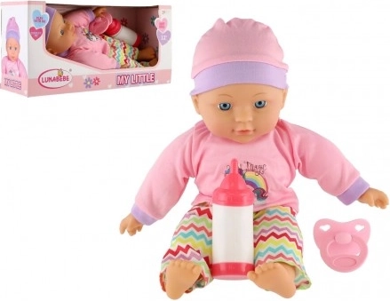 Puppe Lunabebe mit weichem Körper und Accessoires
