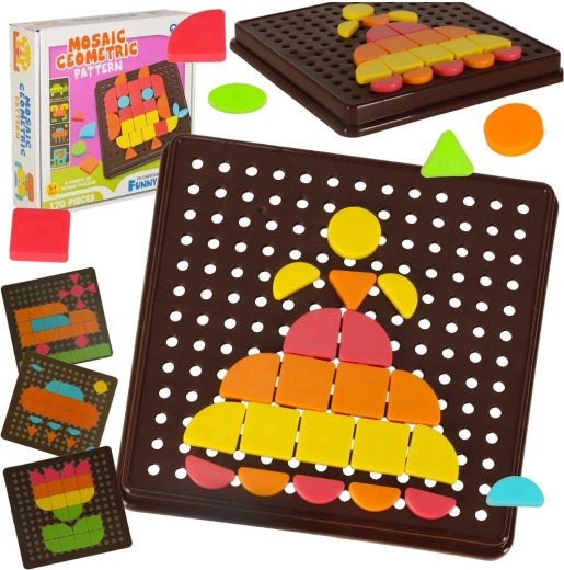 Mosaik-Kreativpuzzle Geometrische Formen 170 Teile