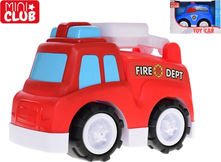 Mini Club Rettungsfahrzeug 25 cm – Freilauf