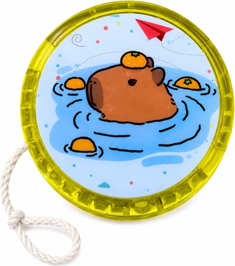 Niedliches Capybara-Motiv und Farbmix