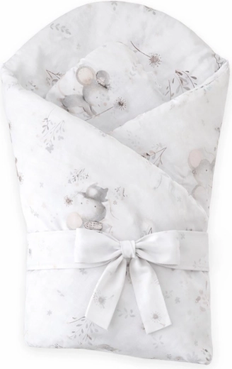 Baby-Wickeltuch New Baby Cute Mouse 80 × 80 cm