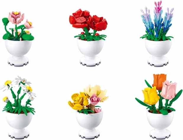 Dekorative Blumen Sluban