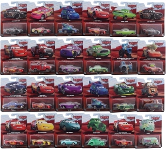 Metallmodellauto aus dem Film Cars – Grün