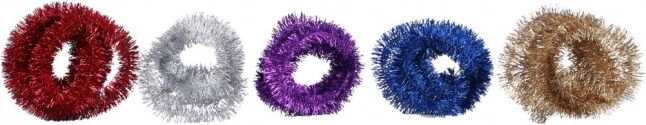 Metallische Chenille 22 mm