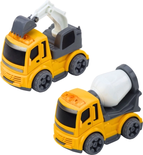 Baufahrzeuge und Verkehrszubehör