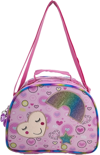 Kinder-Umhängetasche in Herzform 25 cm