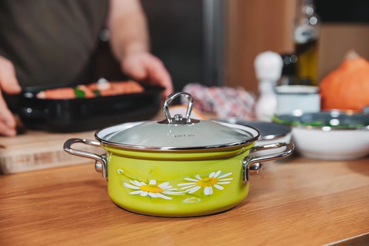 Für Induktion geeignet und spülmaschinenfest