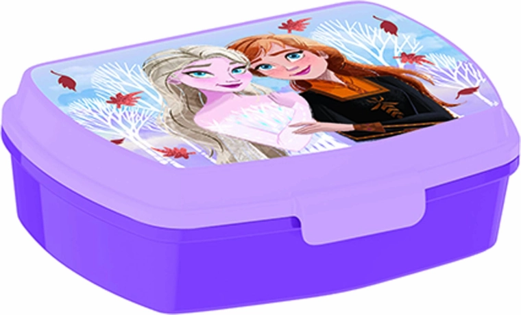 Frühstücksbox FROZEN aus Kunststoff 17,5 × 14,5 × 6,5 cm