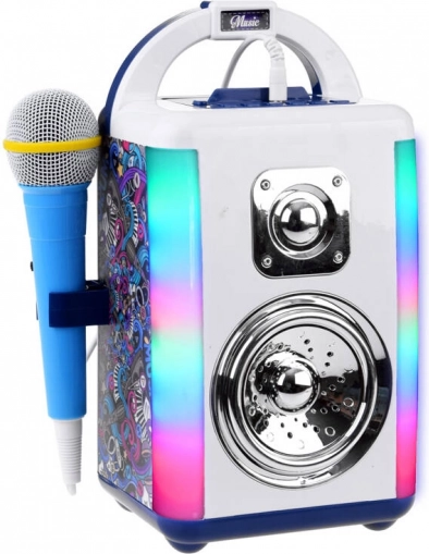 Tragbarer Kinderlautsprecher mit Mikrofon und Bluetooth