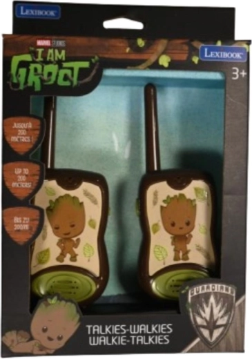 LEXIBOOK Kinder-Walkie-Talkies Groot mit bis zu 200 m Reichweite