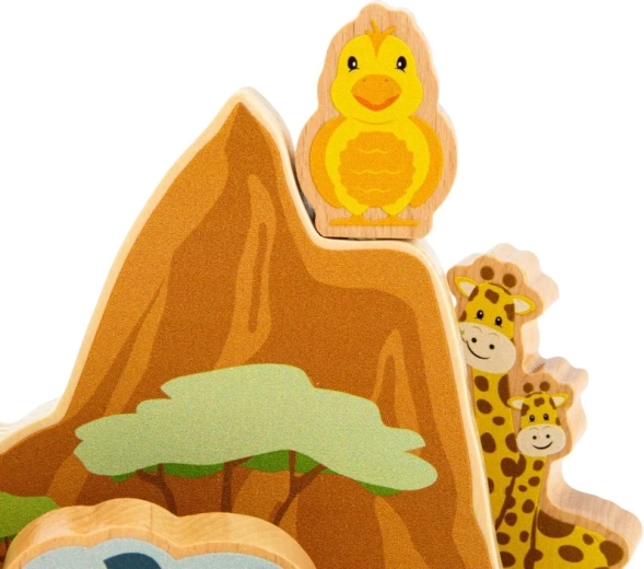 Robuste Holzfiguren für kleine Hände