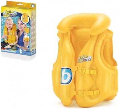 Vesta aufblasbare Swim Safe Gelb 3 Kammern 51x46cm in der Box 14x21x4cm für 3-6 Jahre