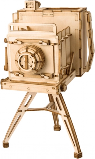 Holz 3D Puzzle Historische Kamera