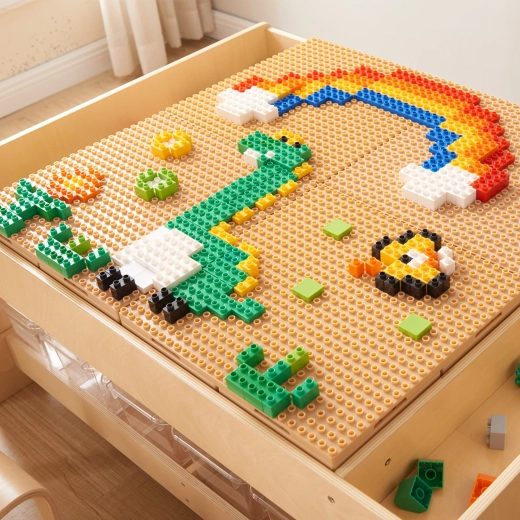 Kompatibel mit beliebten Baustein-Marken