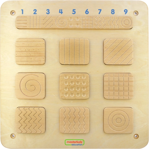 Masterkidz Sinnes-Wandtafel – Texturen erkennen