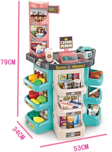 Interaktive Kasse mit Scanner und Kartenleser