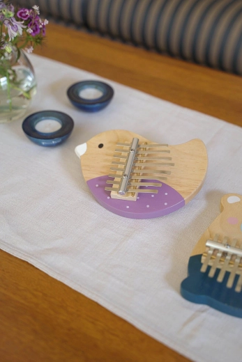 Kalimba in Vogelform - 1 Stück