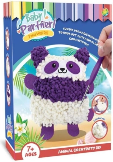 Fertiger Panda wie auf der Verpackung