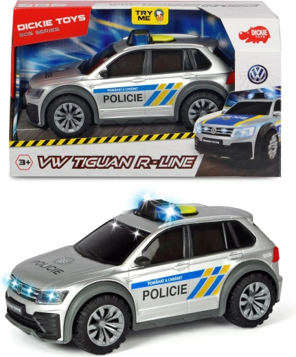 Polizeiauto VW Tiguan R-Line in tschechischer Ausführung