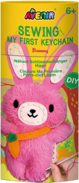 Nähset für Schlüsselanhänger – Hase