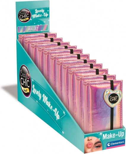 Kosmetik-Palette Portemonnaie Crazy Chic von Clementoni