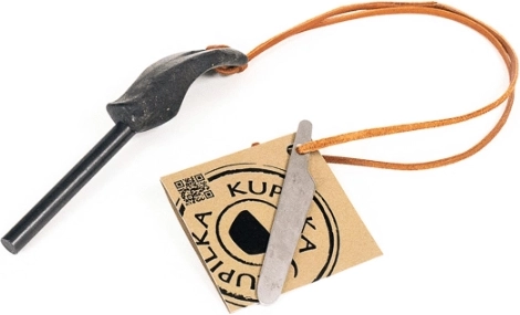 Kupilka Firesteel 8 schwarzer Feuerstahl 124 mm