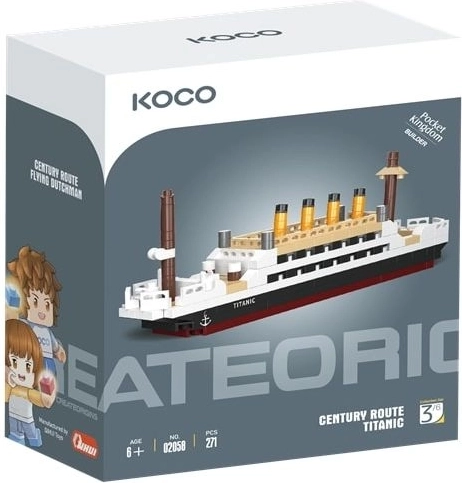 Bausatz KOCO Titanic 271 Teile - 1 Stück