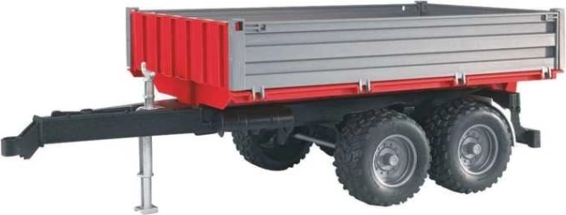 Bruder Kippanhänger rot