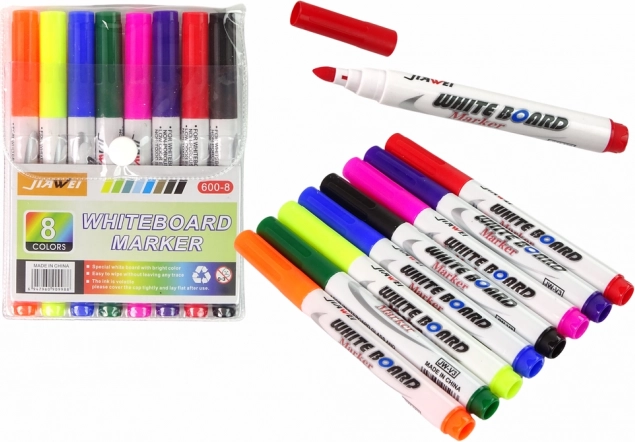 Magische Wasser-Stifte – 8 Farben zum Zeichnen auf Wasser, Glas und Whiteboards