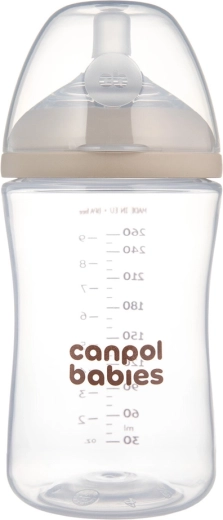 Canpol babies Antikolik-Flasche Natural Shape 260 ml