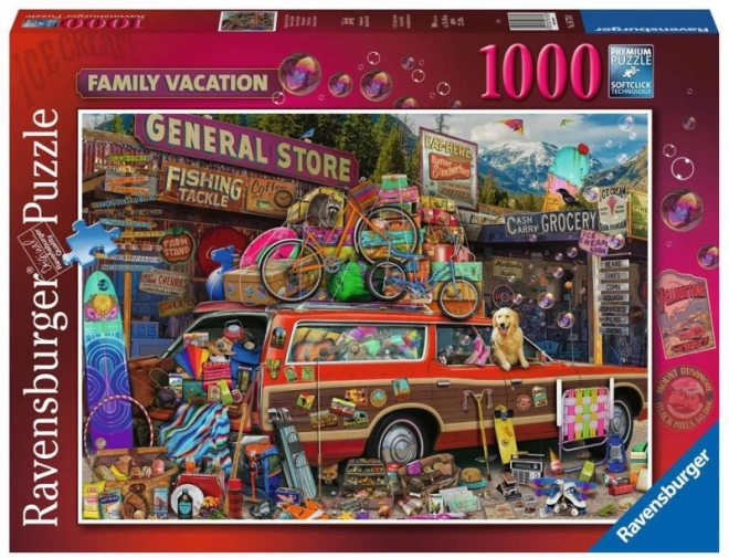 2D-Puzzle 1000 Teile Familienurlaub