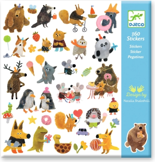 Tier-Sticker DJECO