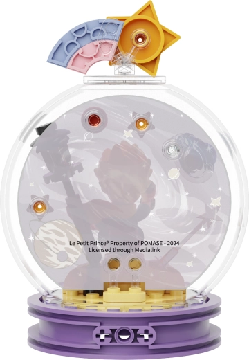 Dekorative Sternenlampe unter einer Kuppel