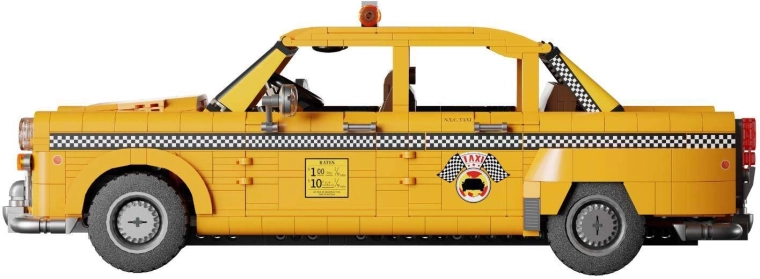 Authentisches Retro-Design NEW YORK Yellow Cab