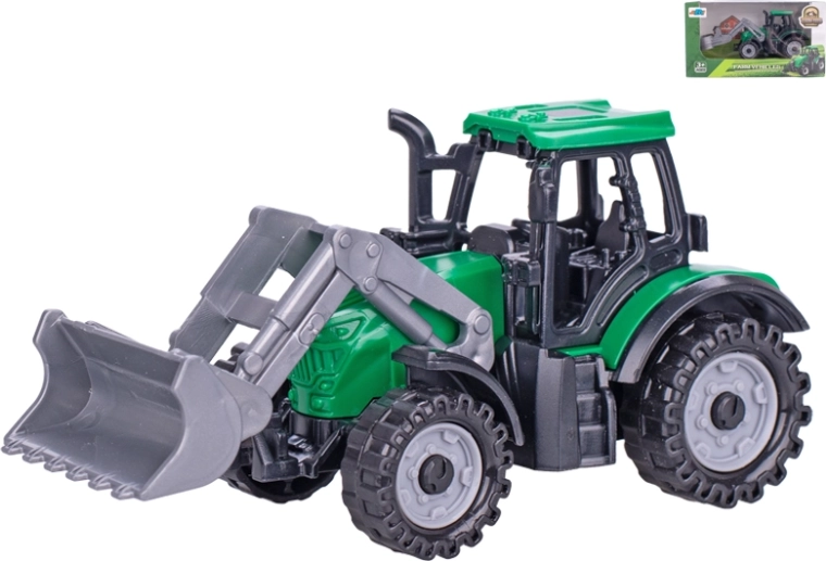 Traktor-Lader 11 cm mit Freilauf – Kinderspielzeug