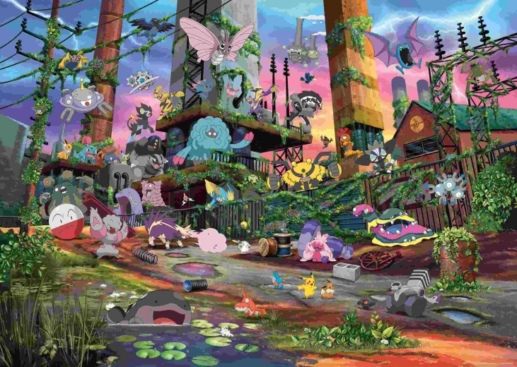 Ravensburger Puzzle Pokémon Breakout 2, 1000 Teile