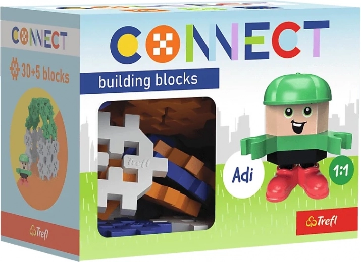 Bausatz Connect Pocket Boy Adi – kreative Bausteine für Kinder