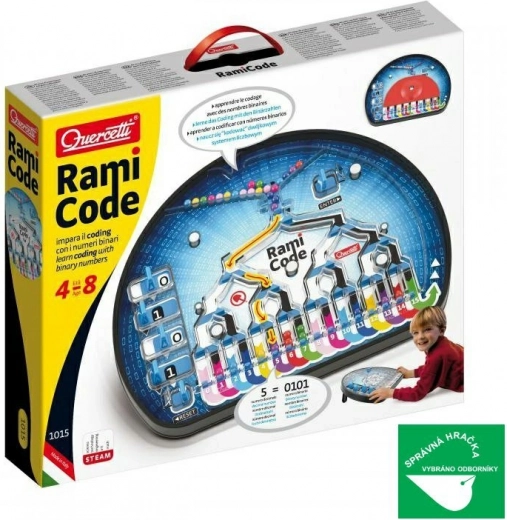 Quercetti Bildungs Spiel Rami zum Erlernen des Codierens