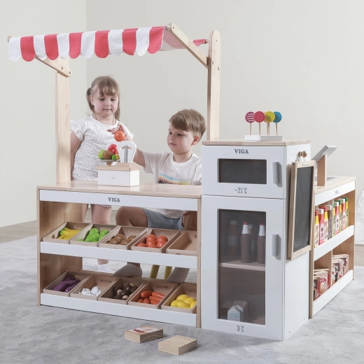 Kühlschrank mit Gefrierfach und Kreidetafel