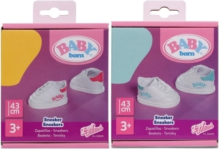 BABY born Sneakers für Puppe 43 cm - 1 Paar